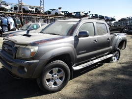 2009 TOYOTA TACOMA SR5 TRD SPORT GRAY DOUBLE CAB 4.0L AT 4WD Z16384